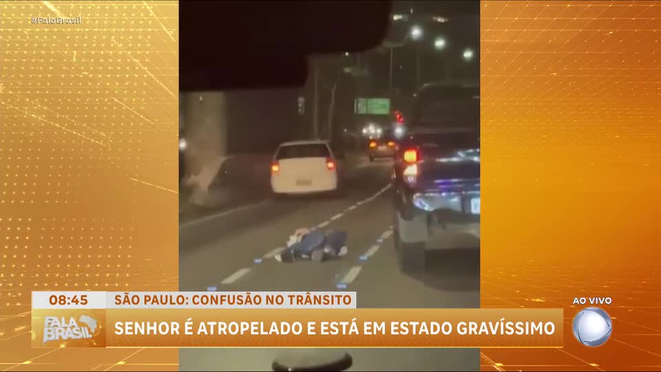 Tio de Guilherme Boulos é atropelado em São Paulo