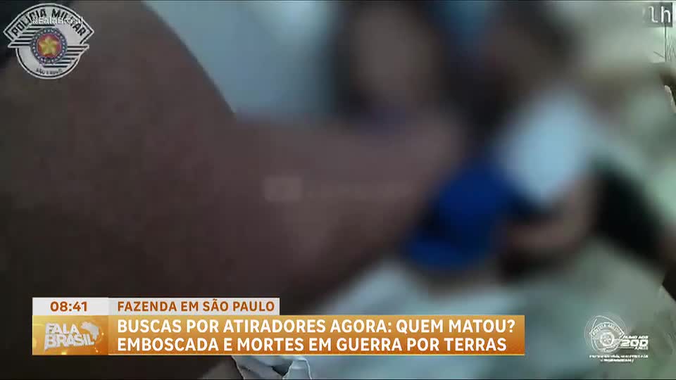 Vídeo: mulher e bebê são resgatados após ataque a tiros em haras no interior paulista
