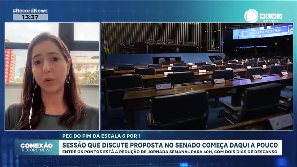 Sessão que discute no Senado proposta pelo fim da escala 6x1 ocorre nesta terça (6)