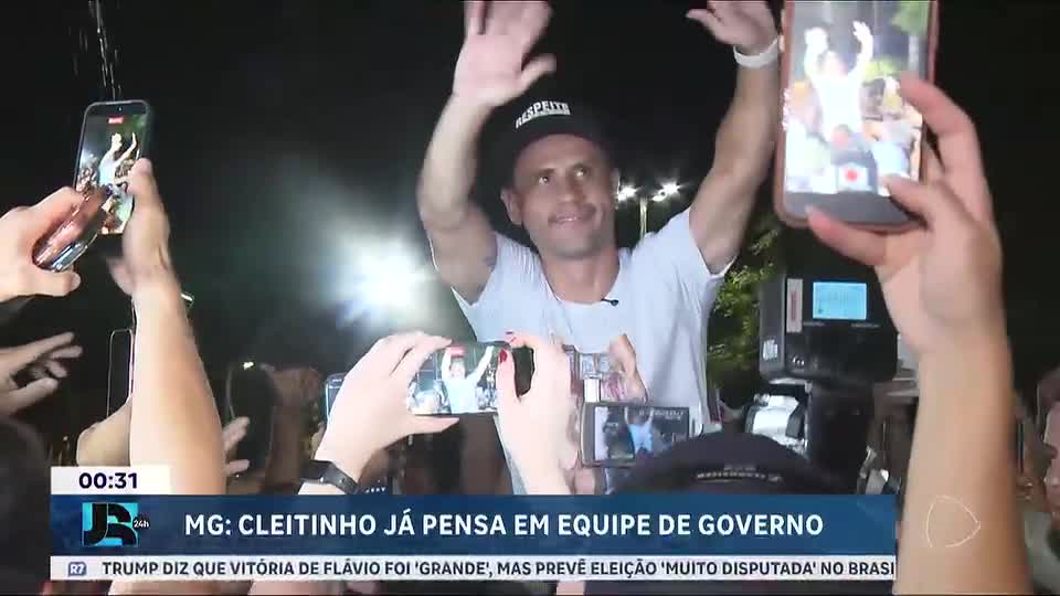 Cleitinho é eleito governador de MG e anuncia discussão de secretários para esta semana