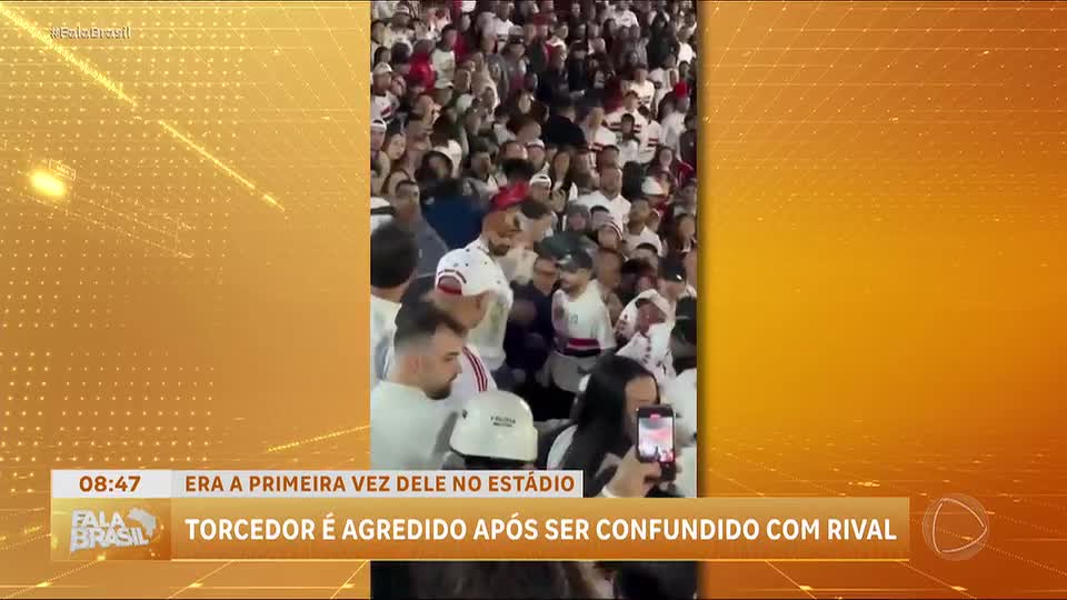 'Sempre quis assistir o jogo', diz torcedor do São Paulo que foi confundido e agredido no Morumbis