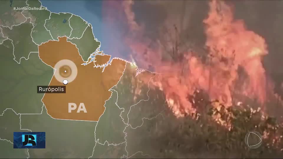 'Super El Niño' agrava incêndios florestais na região Norte do Brasil