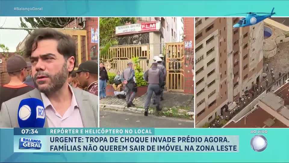 Defensoria Pública acompanha desocupação de prédio na zona leste de São Paulo