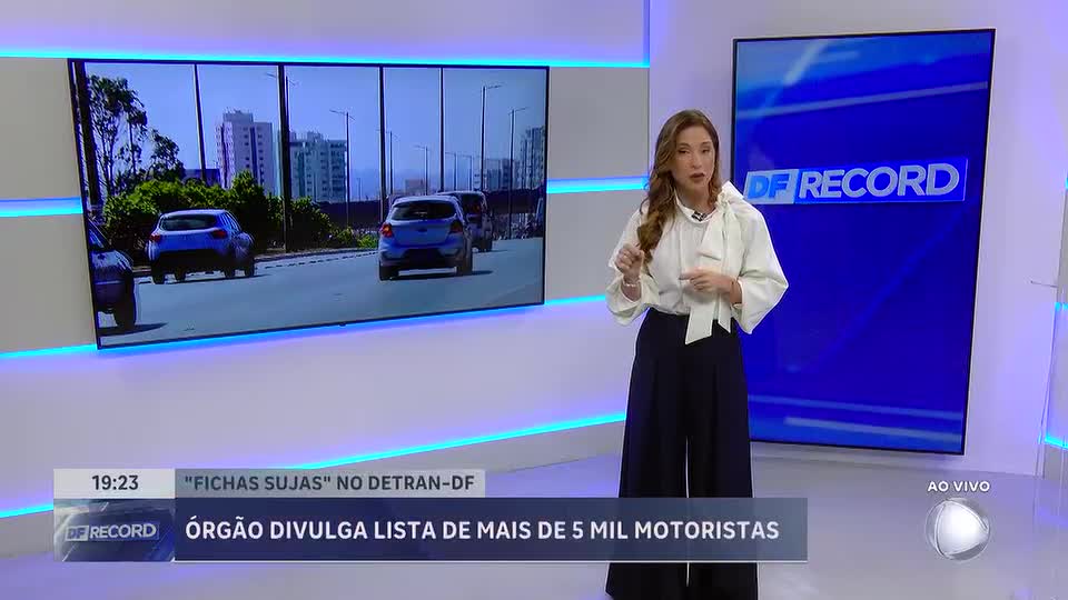 Detran-DF divulga lista de motoristas sujeitos à suspensão do direito de dirigir