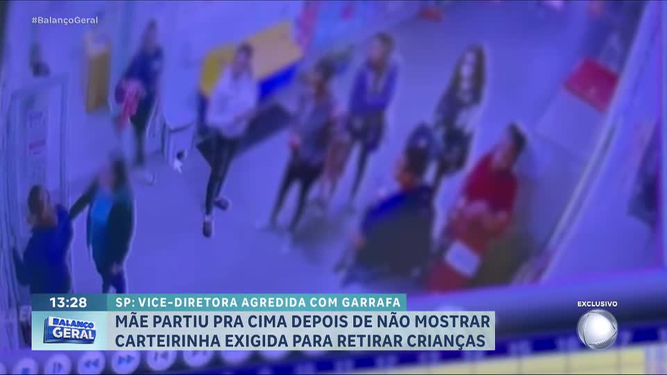 Vice-diretora é agredida por mãe após exigir carteirinha para liberar filhas em escola de SP