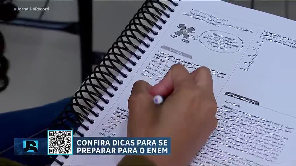 Enem: estudantes reforçam estratégia contra a ansiedade a um mês das provas