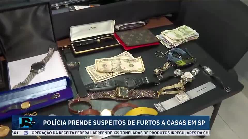 Polícia Civil realiza operação contra roubos e furtos a residências