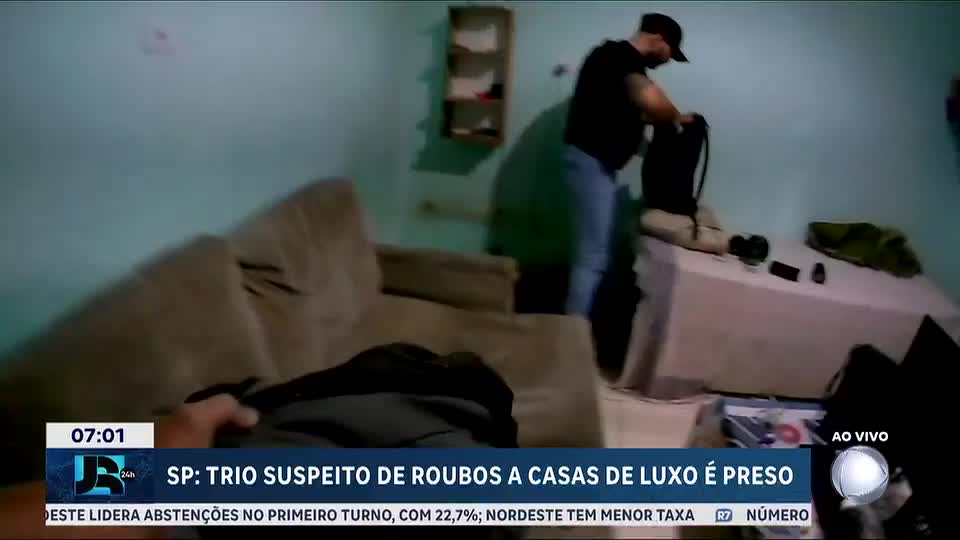 Polícia prende quadrilha especializada em roubos a casas de luxo na Grande São Paulo