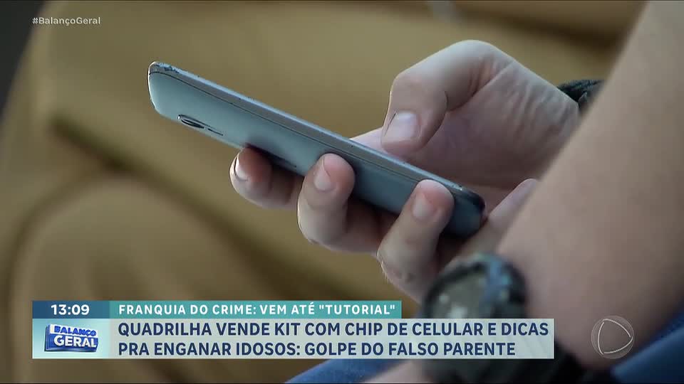 ‘Franquia do crime’: criminosos recebem kits com celulares e chips para aplicar golpes