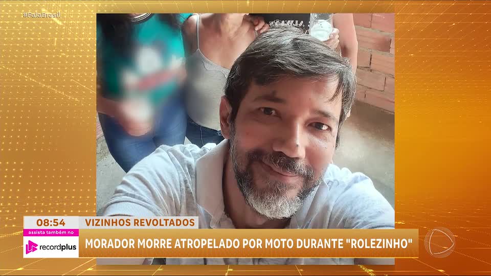 Homem morre atropelado por motociclista durante 'rolezinho'