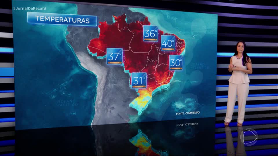 Previsão do Tempo: Sul tem alerta para temporais, mas feriado será de calor e tempo seco no país
