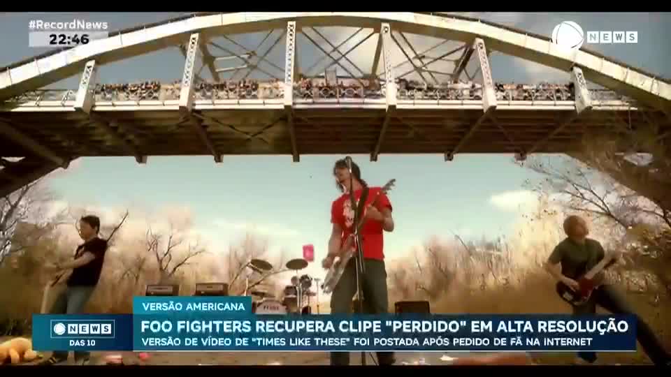 Foo Fighters recupera clipe ‘perdido’ em alta resolução