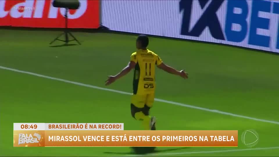 Fala Esporte: Mirassol vence Fluminense e se mantém no topo da tabela do Brasileirão