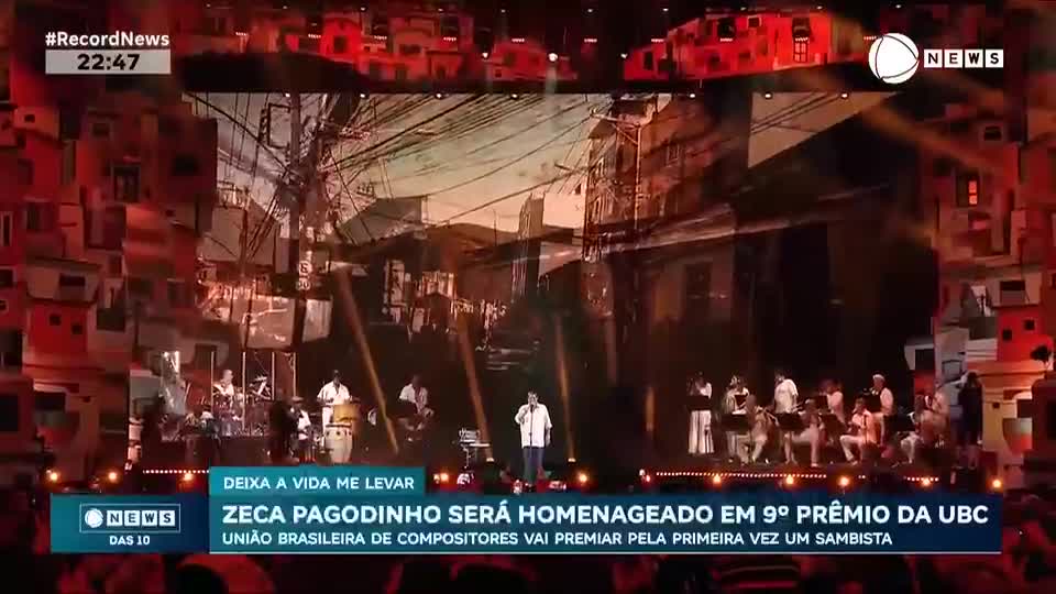 Zeca Pagodinho será homenageado em prêmio musical