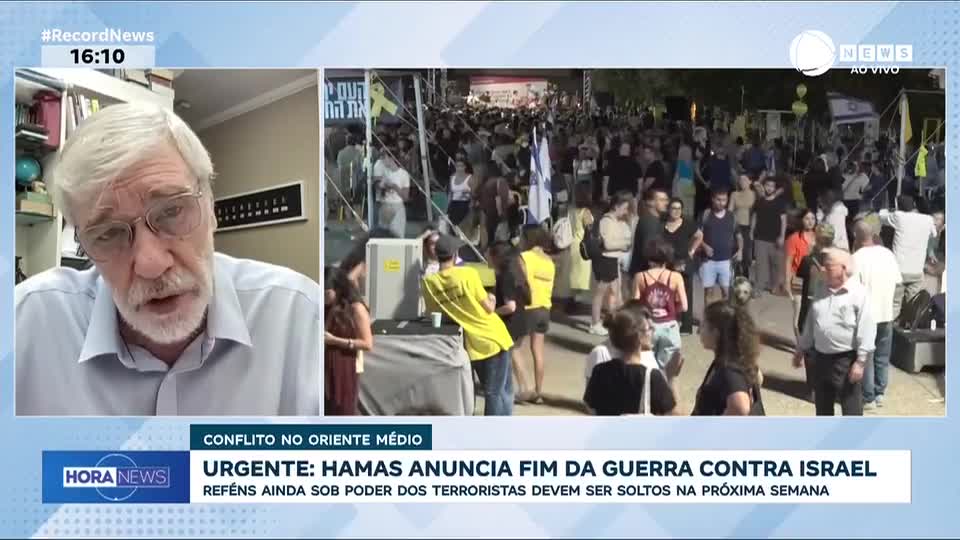 Hamas anuncia fim da guerra contra Israel