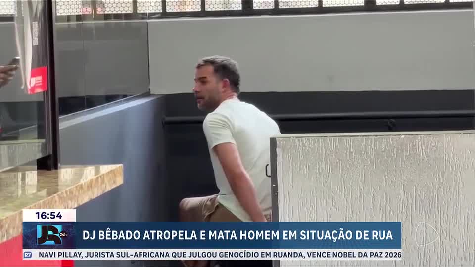 DJ bêbado é preso por atropelar e matar morador em situação de rua em São Paulo