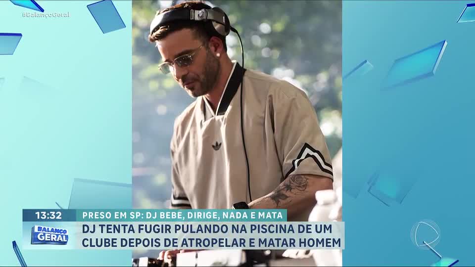 DJ Dani Brasil atropela e mata homem, arrasta corpo por 900 metros e tenta fugir nadando em piscina