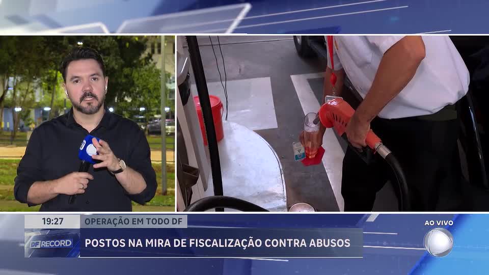 Operação Carga Pesada fiscaliza combustíveis no Distrito Federal