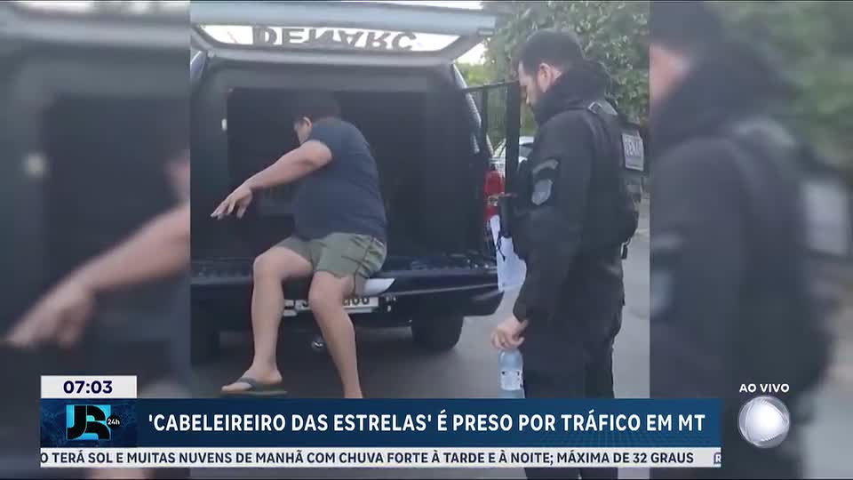 'Cabeleireiro das estrelas' é preso por tráfico de drogas no Mato Grosso