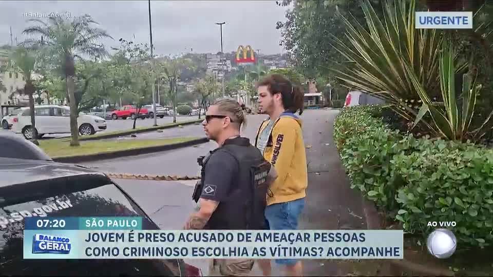 Jovem de 22 anos é preso por planejar ataque à escola em Santos, no litoral de São Paulo