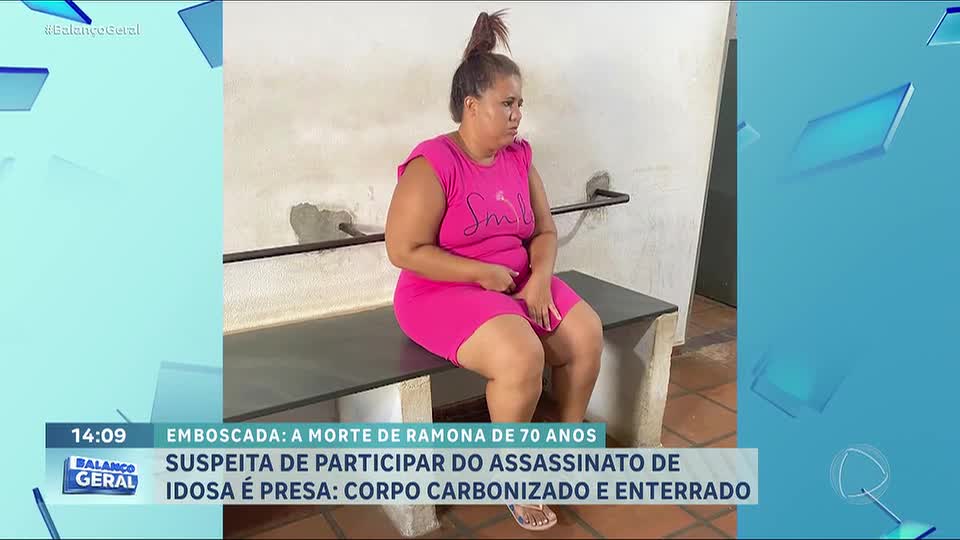 Mulher é presa suspeita de participar do assassinato de idosa
