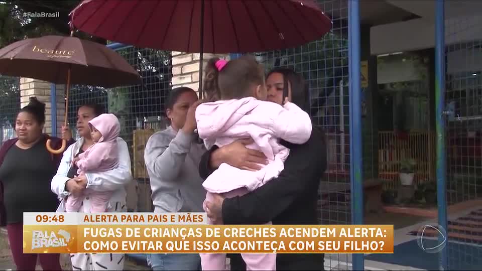 Fugas de crianças pequenas de creches em Santa Catarina acendem alerta aos pais