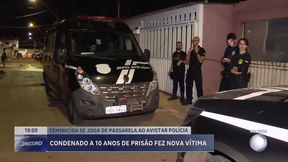 Homem condenado a 10 anos por feminicídio é suspeito de matar outra mulher em Ceilândia (DF)