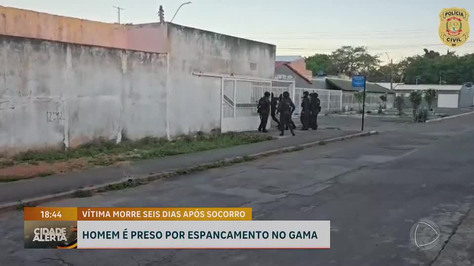 Homem é preso por assassinato após espancamento no Gama (DF)