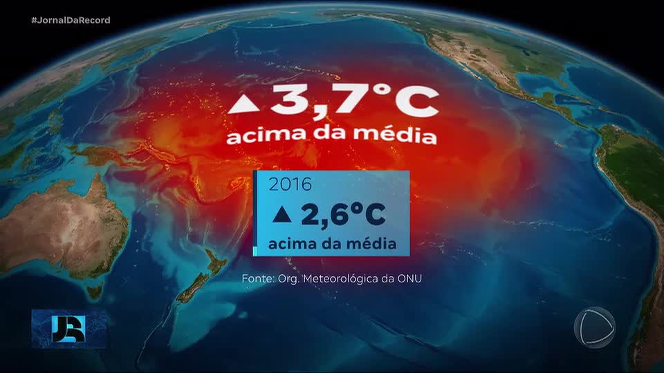El Niño de 2026 é o mais forte em 70 anos e deve se intensificar até fevereiro