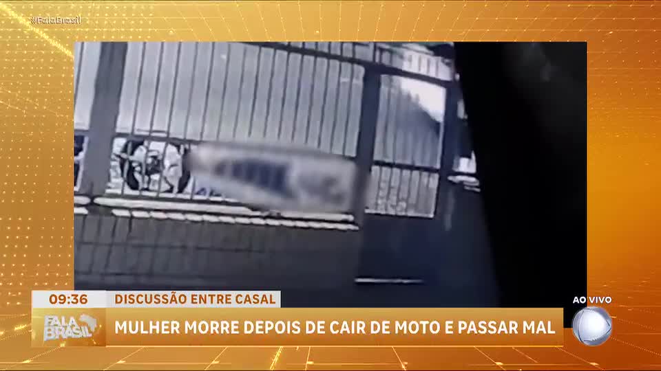 Mulher morre após cair de moto e discutir com o marido no litoral paulista