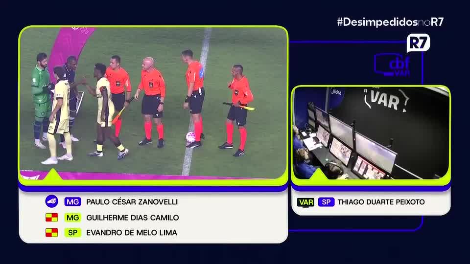 Assista à íntegra de Vasco 0 x 0 Remo com R7 e Desimpedidos