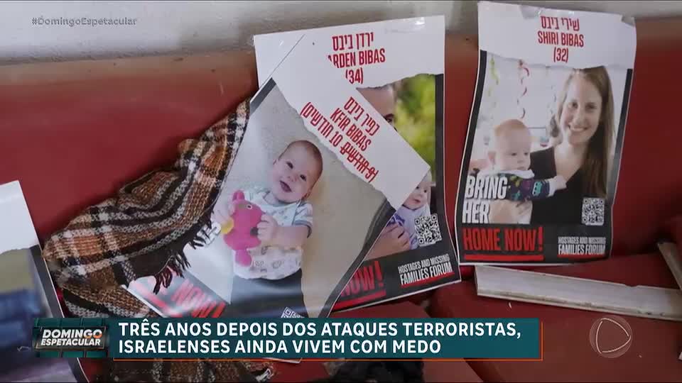 Israel relembra ataque do Hamas três anos depois, enquanto moradores ainda vivem sob medo