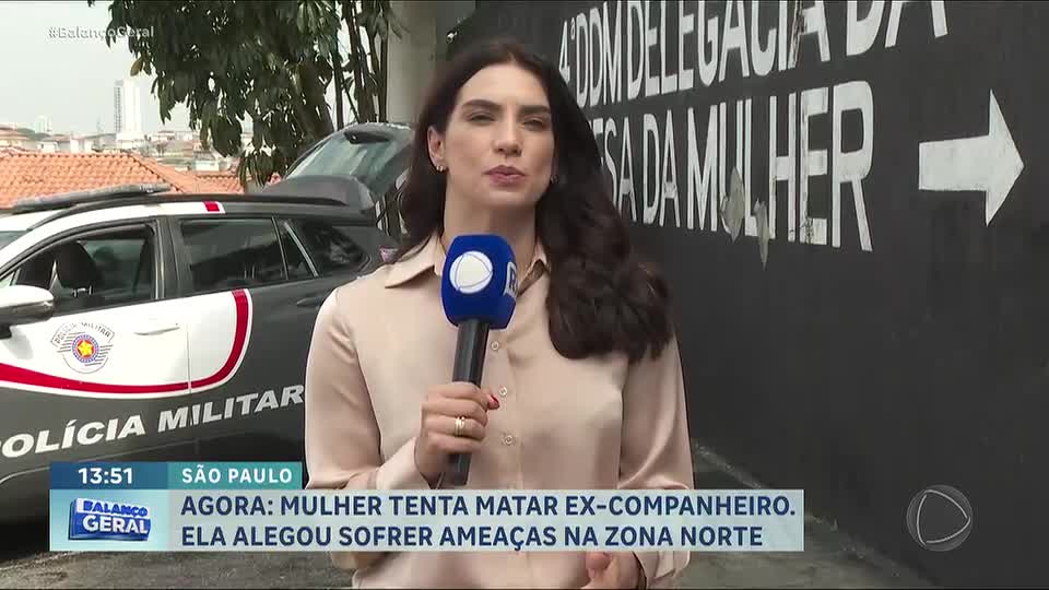 Mulher é presa por tentativa de homicídio contra ex-marido na zona norte de São Paulo