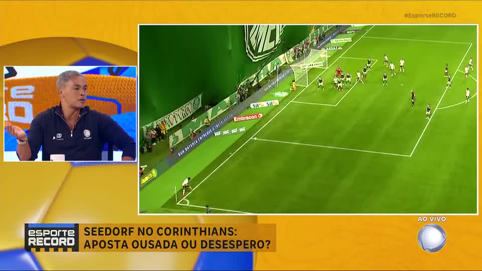 'Absurdo!', 'Brasil não tem bom técnico?': Seedorf no Corinthians traz polêmica ao Esporte Record