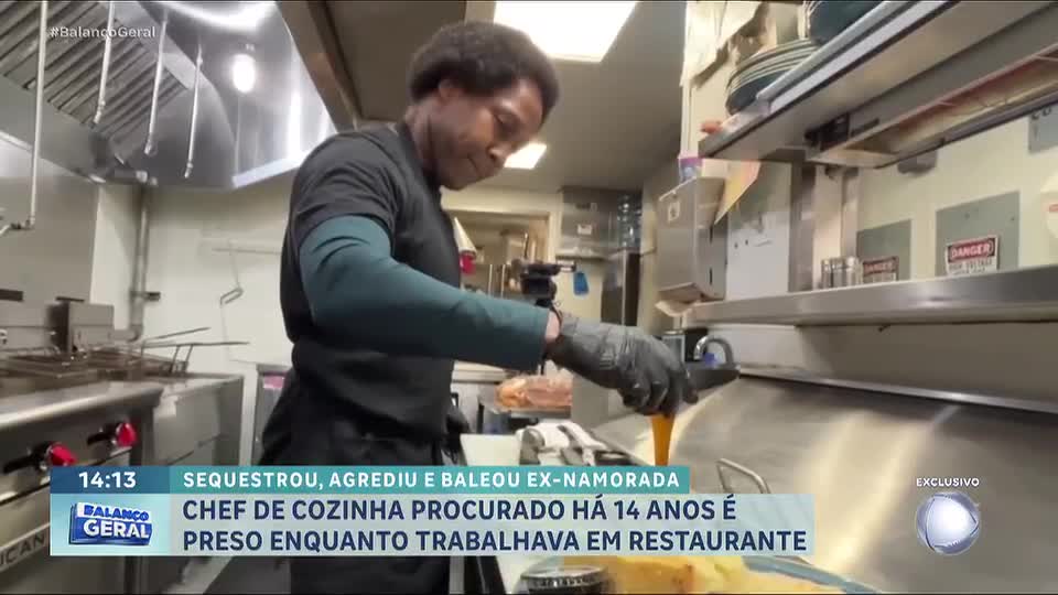 Chefe de cozinha procurado há 14 anos é preso nos Estados Unidos
