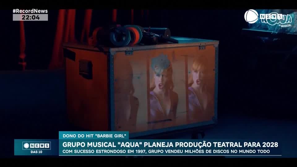 Grupo musical Aqua planeja produção teatral para 2028
