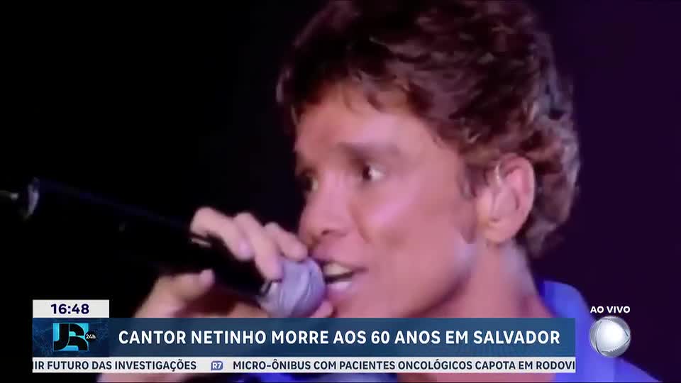 Morre cantor Netinho, grande nome do axé, aos 60 anos na Bahia