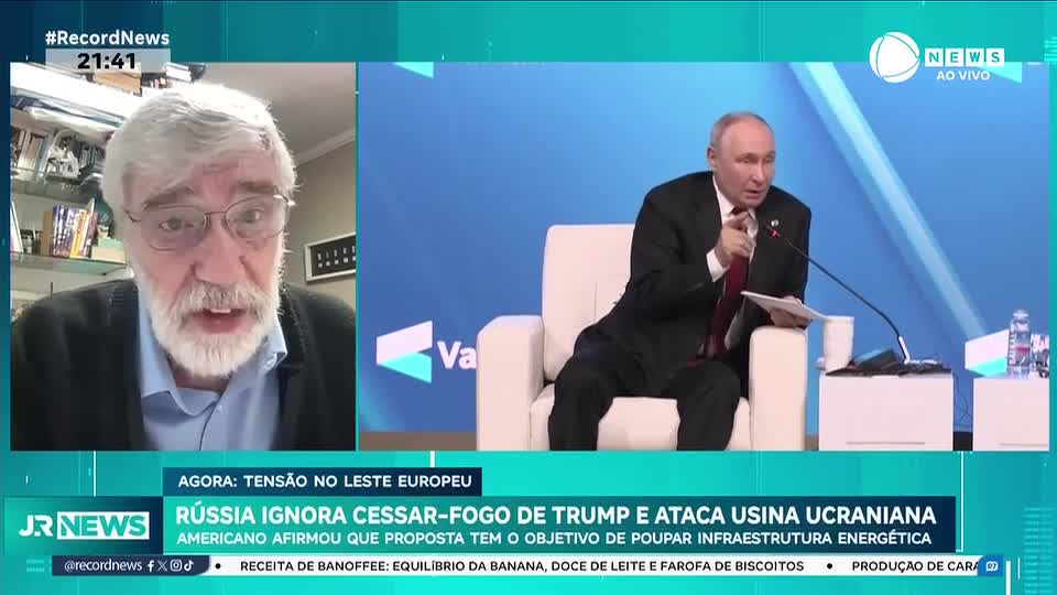 Rússia ignora cessar-fogo de Trump e ataca usina ucraniana
