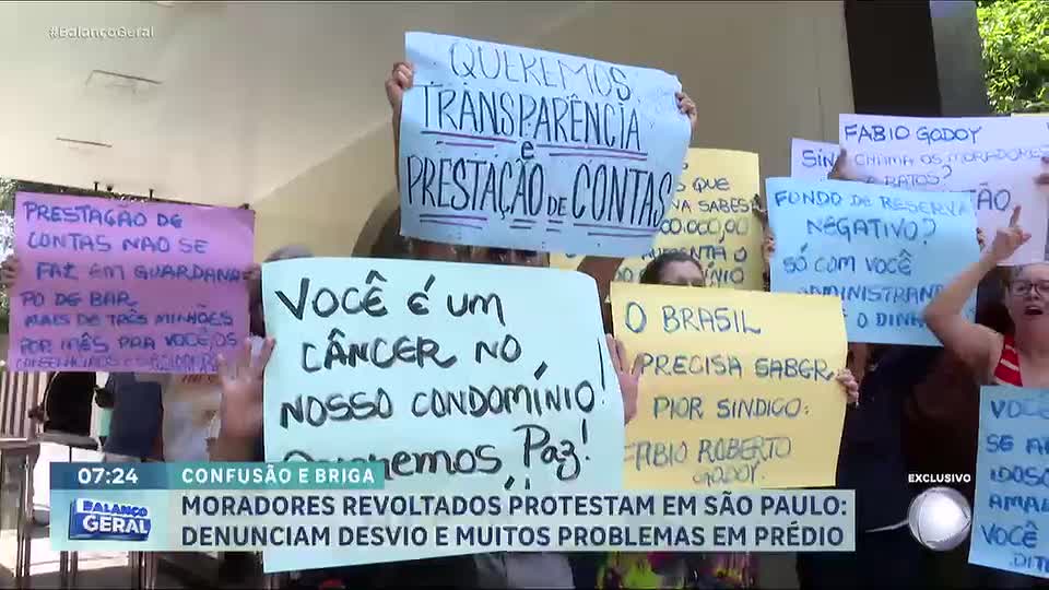 Moradores de condomínio na zona norte de SP acusam síndico de má administração e desvio de verbas