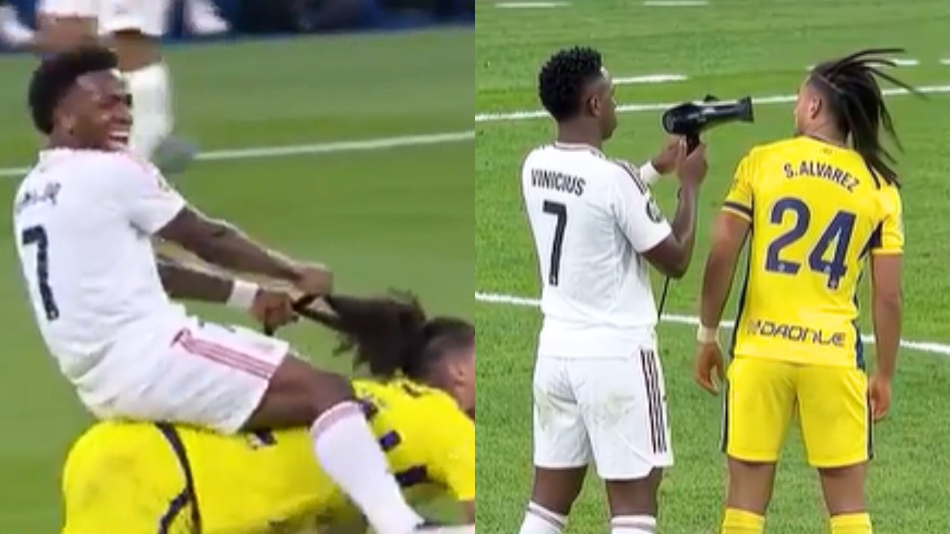 Vini Jr. vira alvo de meme de IA após ser expulso de jogo do Real Madrid