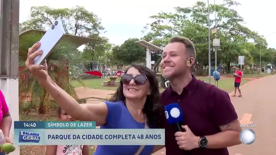 Parque da Cidade completa 48 anos com grande movimento de visitantes