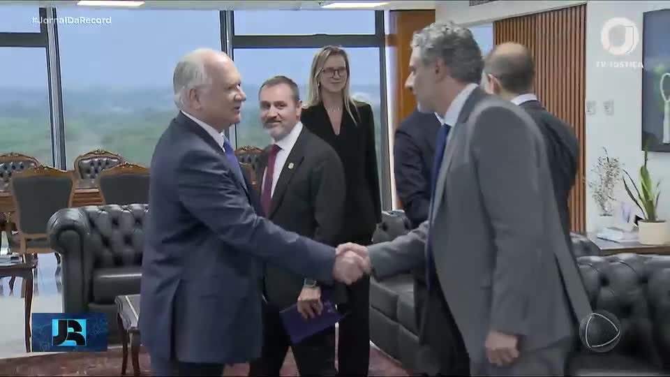 Edson Fachin recebe diretor-geral da PF, Andrei Rodrigues