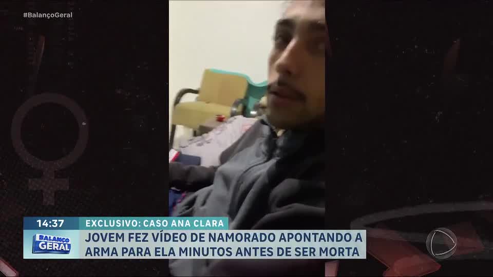 Balanço Pede Basta: Jovem grava namorado apontando arma para ela minutos antes de ser morta
