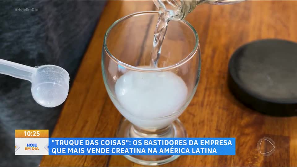 Truque das Coisas: Conheça cada etapa da jornada da creatina até a sua mesa