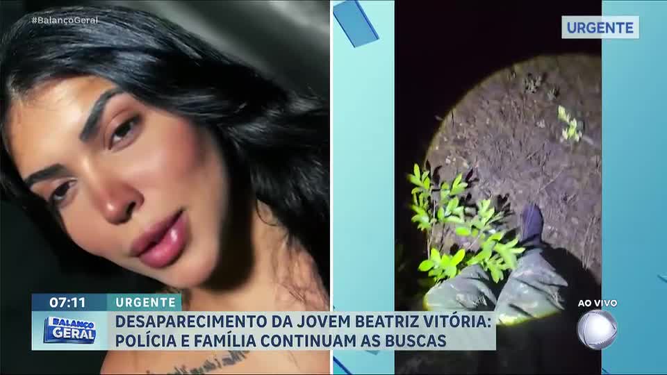 Buscas por Beatriz Vitória entram no sexto dia em Jaboticatubas (MG)