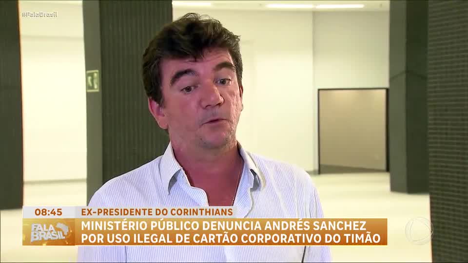 Ministério Público denuncia Andrés Sanchez por uso irregular do cartão corporativo do Corinthians