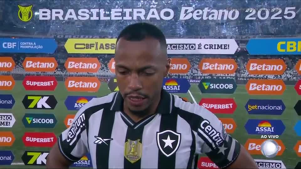 Marlon Freitas desabafa após Botafogo ser goleado pelo Flamengo em casa: 'Está sendo difícil'
