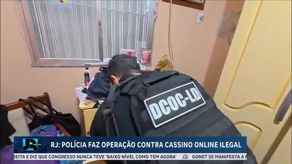 Polícia do Rio de Janeiro realiza operação contra apostas ilegais e lavagem de dinheiro