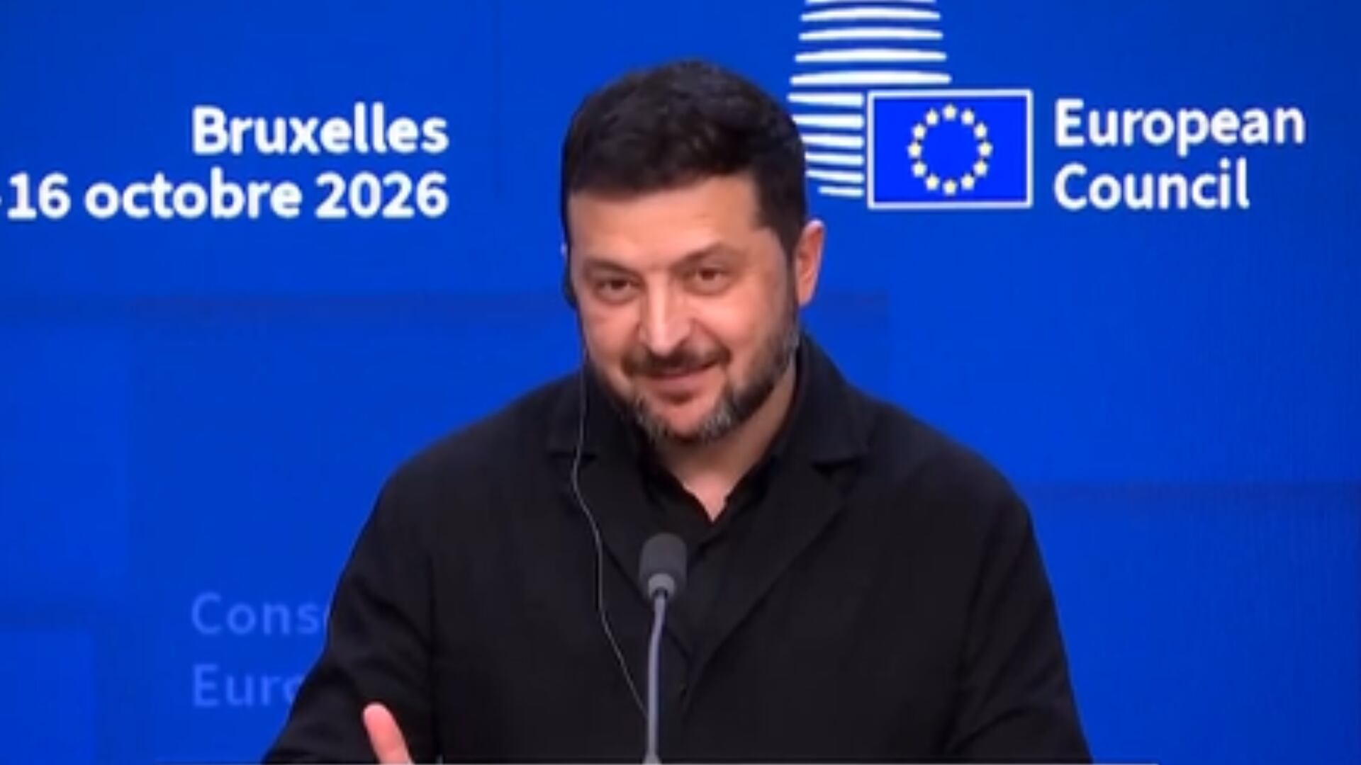 Líderes europeus reforçam apoio a Volodymyr Zelensky