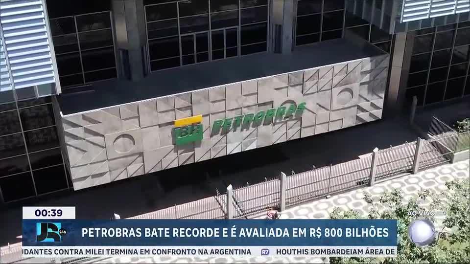 Petrobras ganha R$ 100 bilhões em valor de mercado em duas semanas e bate recorde